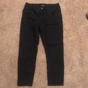 skinny black jeans
